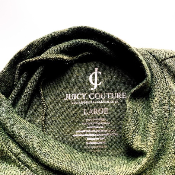 JUICY COUTURE Green Mock Neck Sleeveless Tunic Top - Picture 2 of 4